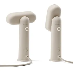 Ferro da stiro verticale - Cirrus Lite - Travel Steamer Sand - Steamery 2