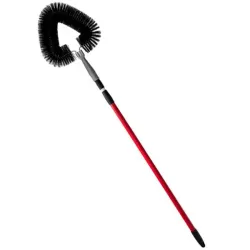 Pulisci ragnatele rombo con manico telescopico