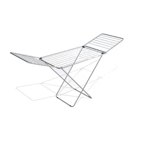 Stendibiancheria con ali in acciaio verniciato antiruggine