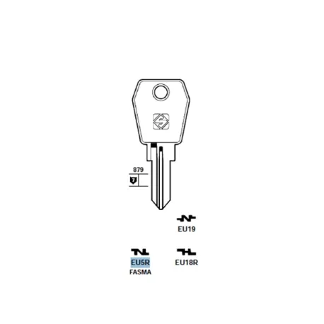 Chiave, Euro Locks - EU5R - Silca