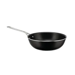 Pots&pans, Padella alta antiaderente ceramico induzione Cm. 28 b - Alessi
