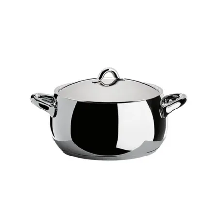 Mami, Casseruola a due manici con coperchio Cm.24 - Alessi