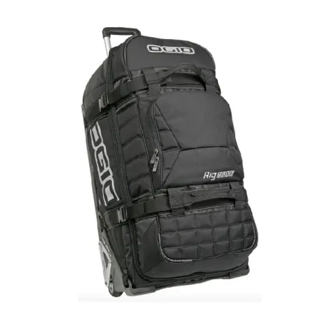 Borsone da viaggio per attrezzature RIG 9800 da Lt.123 con ruote e maniglia nero - Ogio