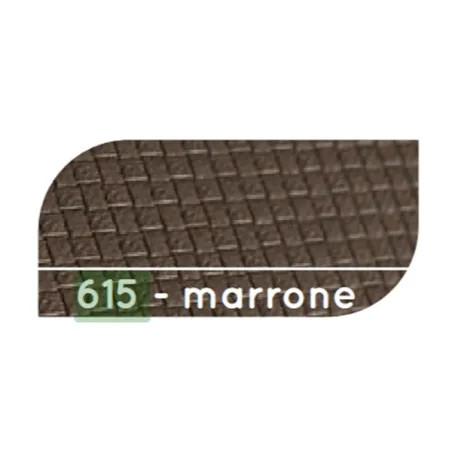 Skim - Rotolo antiscivolo marrone disegno n°615 Cm.60 Mt.1 - Reds