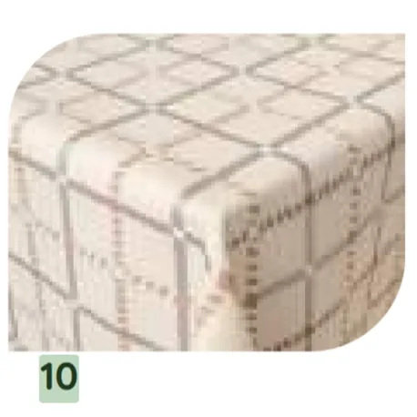 Pesca - Tovaglia vinilico con fondo in tnt  disegno n°10 CM.140 - Reds