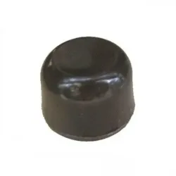 Fermaporte tondo adesivo pl marrone