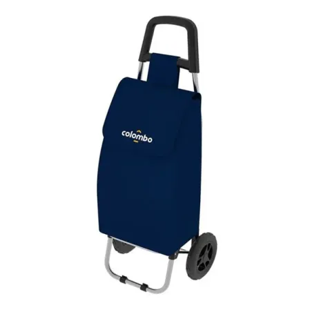 Carrello spesa colombo blu
