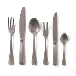 Csaba - Contour, Servizio 36 posate acciaio inox vintage - Sambonet