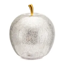 Mele Incantate, Mela vetro led silver Cm.30 - Lamart