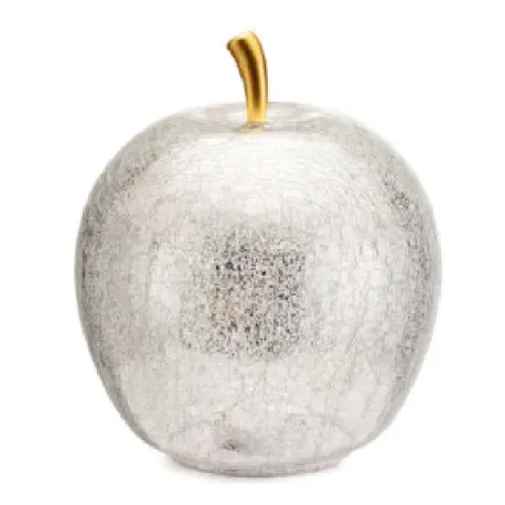 Mele Incantate, Mela vetro led silver Cm.30 - Lamart