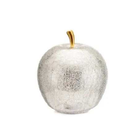 Mele Incantate, Mela vetro led silver Cm.24 - Lamart