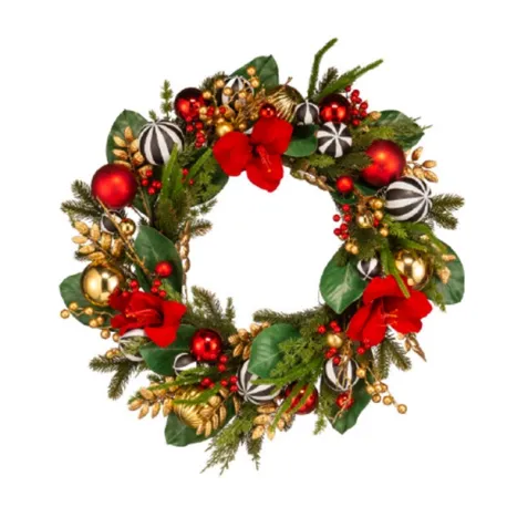 Il Natale Alle Porte, Ghirlanda Cm.61- Lamart