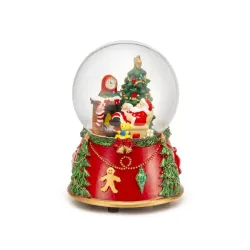 Carillons, Boule de neige carillon Cm.8x12 - Lamart