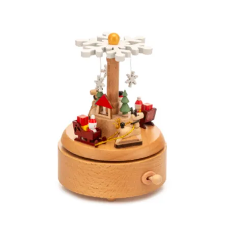 Carillons, Carillon legno slitta e doni Cm.12x16 - Lamart