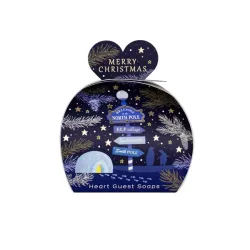 The English Shop, Confezione 3 saponette a forma di cuore - North Pole - Lamart