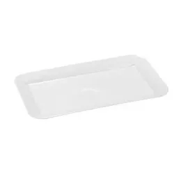 Piatto salumi Cm.30x16 H.2,5 adatta per uso alimentare