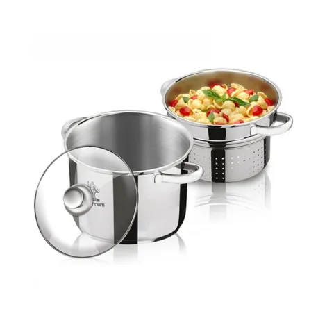 Cuocipasta pastarella in acciaio inox Cm.22