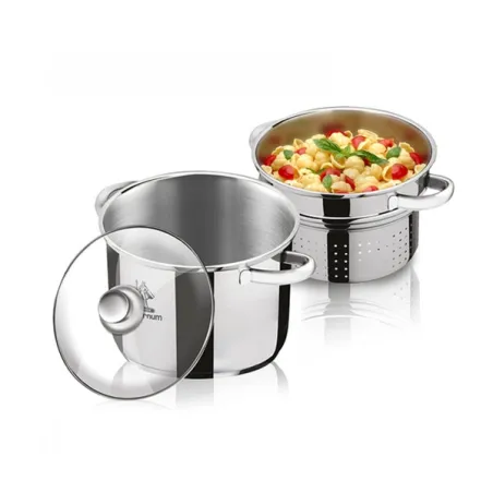 Cuocipasta pastarella in acciaio inox Cm.22