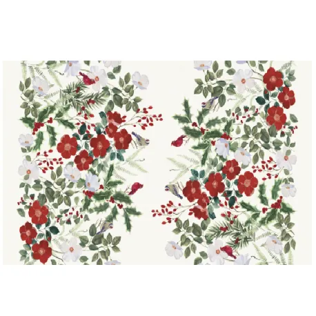 Giardini D'inverno, Tovaglia in puro lino Cm.170x170, 6 posti - Mitek