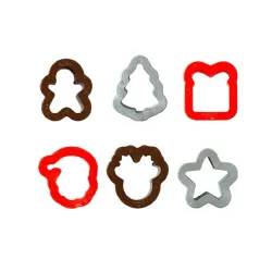 Tagliapasta mini assortiti per festa Natale - Decora