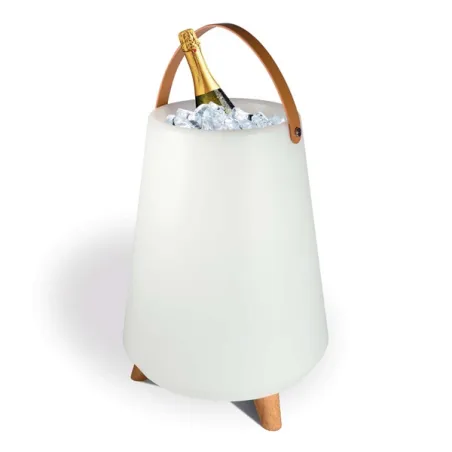 Speaker Rooftop bluetooth con lampada led e Wine cooler colore bianco - WD Lifestyle