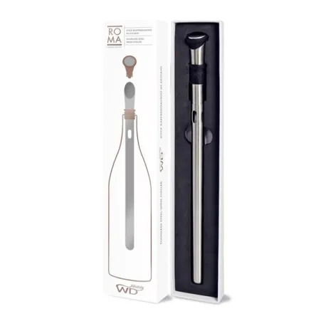 Stick raffredda vino in acciaio inox con tappo ermetico e beccuccio versatore - WD Lifestyle
