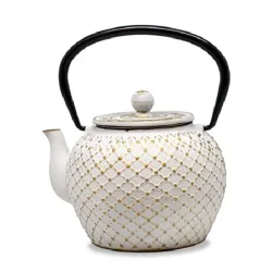 Teiera in ghisa Lt.1,2 colore bianco - WD Lifestyle