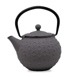 Teiera in ghisa Ml.800 colore grigio - WD Lifestyle