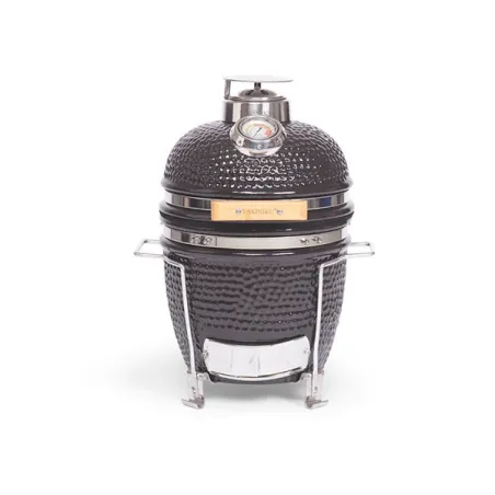 Barbecue kamado a carbone in ceramica nero, Mini - Yakiniku