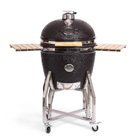 Barbecue kamado a carbone in ceramica nero, XXLarge - Yakiniku