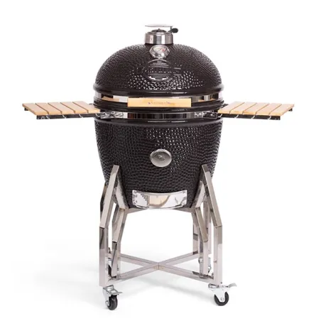 Barbecue kamado a carbone in ceramica nero, XXLarge - Yakiniku