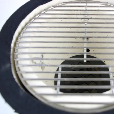 Barbecue kamado a carbone in ceramica nero, Mini - Yakiniku