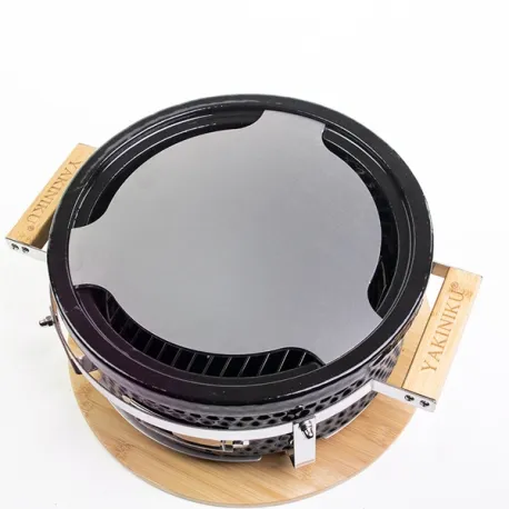 Piastra teppanyaki tonda per Shichirin - Yakiniku