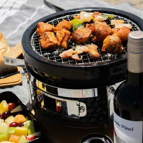 Griglia da tavolo Shichirin tondo Cm.27 - Yakiniku