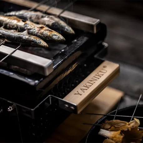 Griglia da tavolo Shichirin rettandolare Cm.50 - Yakiniku