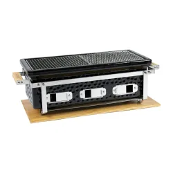 Griglia da tavolo Shichirin rettandolare Cm.55,5 - Yakiniku