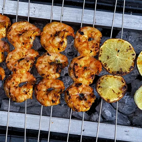 Barra Yakitori per Shichirin Large rettangolare, confezione 2 pezzi - Yakiniku