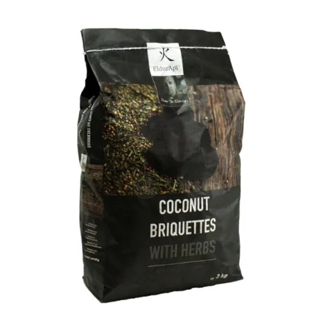 Bricchetti di cocco con erbe, confezione da 3 kg - Yakiniku