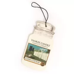 Clean Cotton Car Jar - Yankee Candle