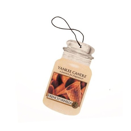 French Vanilla, Car Jar - Yankee Candle