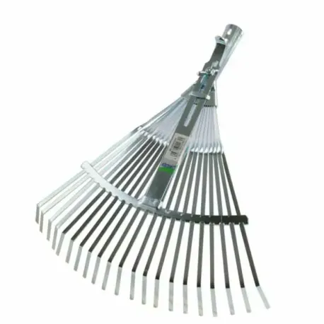 Scopa regolabile foglie metallo 21 denti