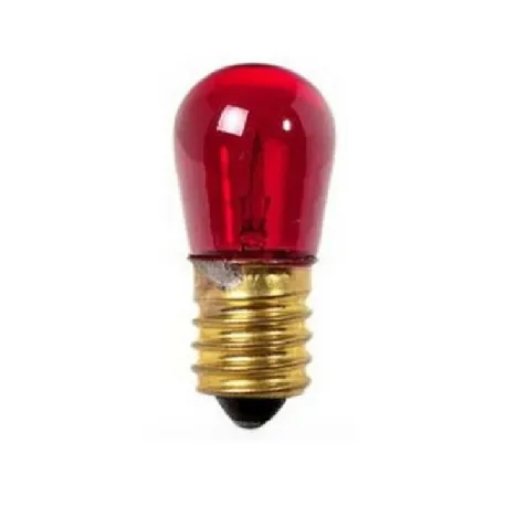 Lampadina sfera E14 V.14 5W rosso