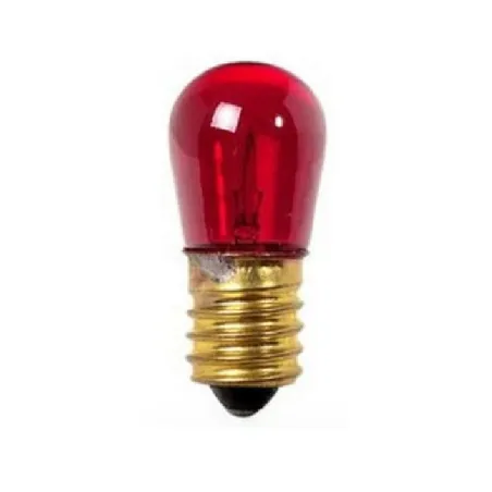 Lampadina sfera E14 V.14 5W rosso