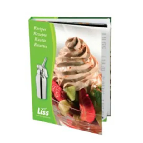 Ricettario per sifone GB/DE/FR/EX - Liss