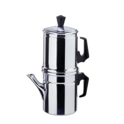 Caffettiera alluminio napoletana tazze 6