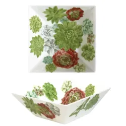 Desert Rose, Ciotola quadrata media - Taitu