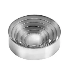 Taglia biscotti tondi Pz.6