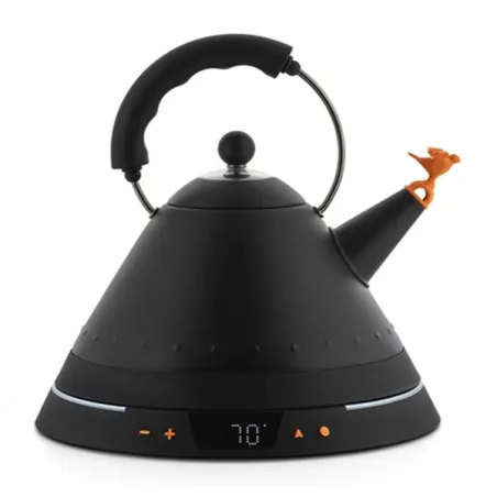 MG32, Bollitore elettrico con controllo della temperatura nero - Alessi