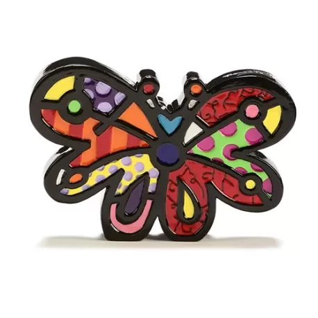 Figurina mini farfalla - Romero Britto