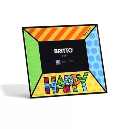 Cornice portafoto "happy" - Romero Britto